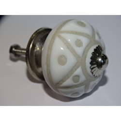 Furniture knobs with stars and raised...