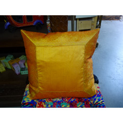 cushion cover 40x40 orange taffeta...