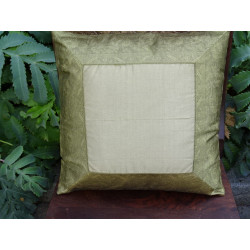 cushion cover 40x40 Golden border...