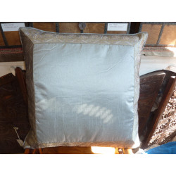cushion cover 60x60 grey taffetas...