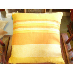 Cushion cover 40x40 cm 2 yellows and...
