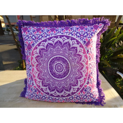 Cushion covers 40x40 cm of purple and...