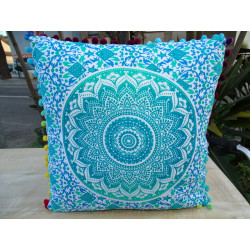 Cushion covers 40x40 cm in green and...