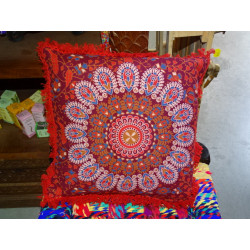 Cushion covers 40x40 cm in red color...