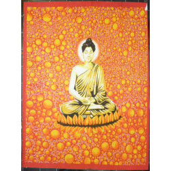             Buddha bulles oranges and reds