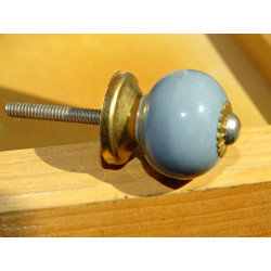             Small blue gray handles