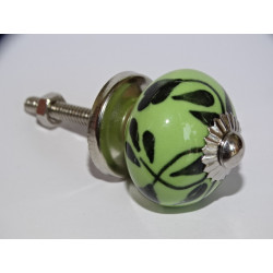 mini buttons in light green ceramic...