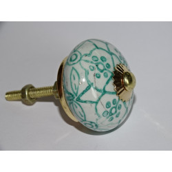             Drawer knobs with green...