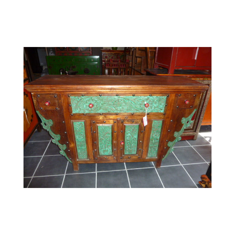 furniture sideboard/console patine green