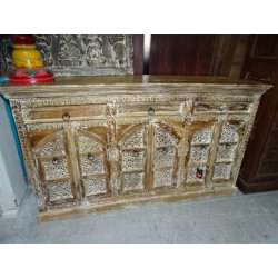             large sideboard with 6...