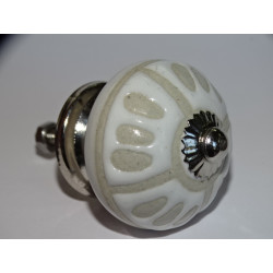 Furniture knobs with four trios of...