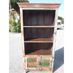             bookshelf teak recyclè 2 doors