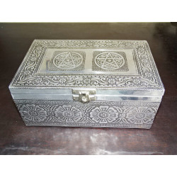 Large jewelry box with pentagon and...