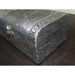 Large jewelry box with elephant and...