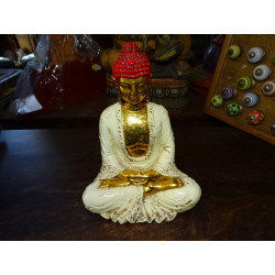 Statuette in resin of BUDDHA...