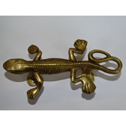             handle brass salamander gold