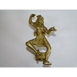             handle brass dancer indian...