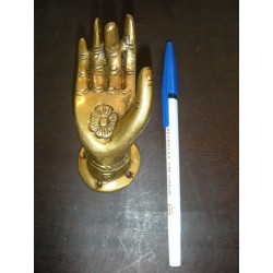             Bronze Griff Hand  golden