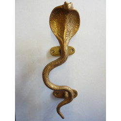             Poignée Cobra doré 21 cm