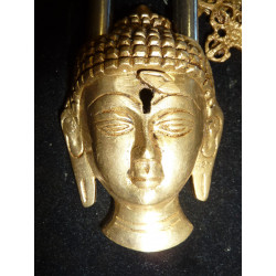             Cadenas en bronze Buddha doré