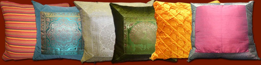 Cushions and pillows Indian, Indian furniture.