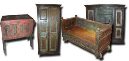 Muebles de la India antigua